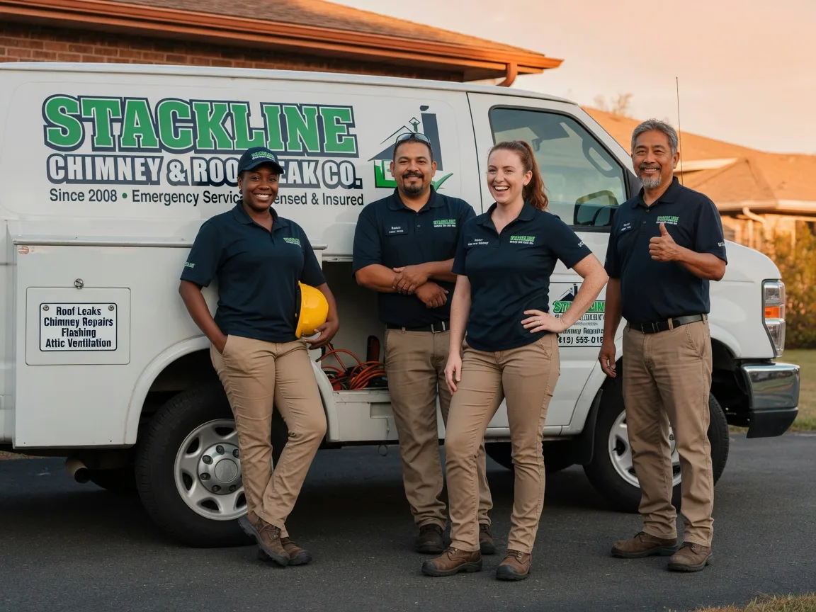 Chimney flashing repair company in Saint Clairsville, OH